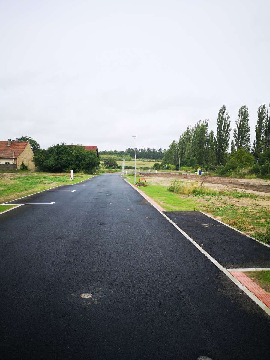 Zasíťování stavebních parcel, lokalita Nedomice